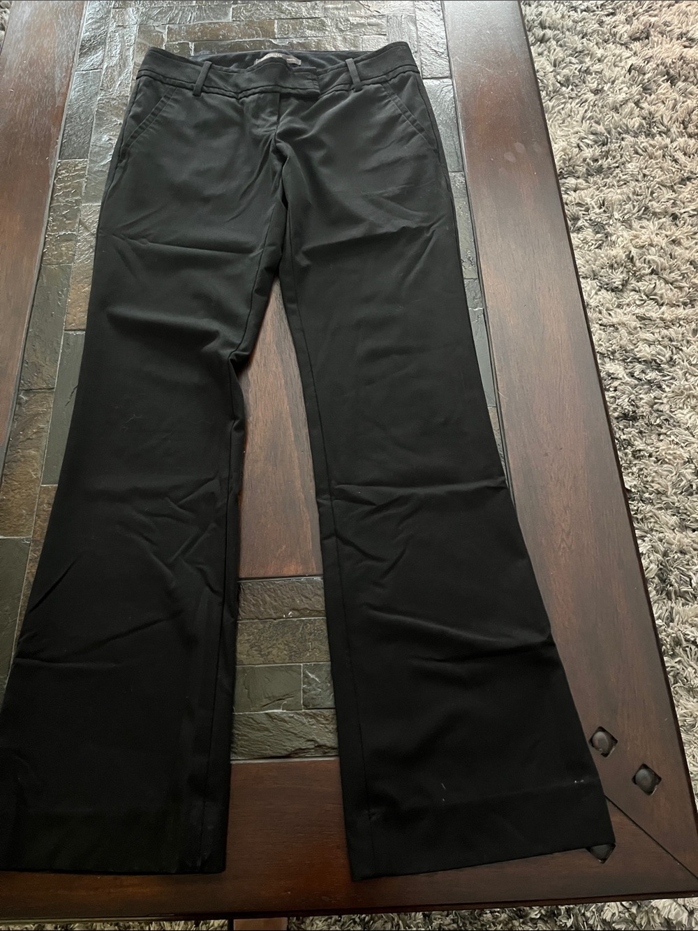The Limited Black Women's Straight-Leg Dress Pants